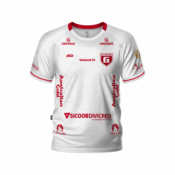 Camisa Branca Guarani EC - 2025